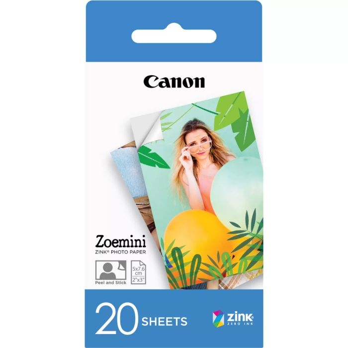 Canon IVY 2 Mini Photo Printer + Canon ZINK Photo deals Paper (20 sheets)